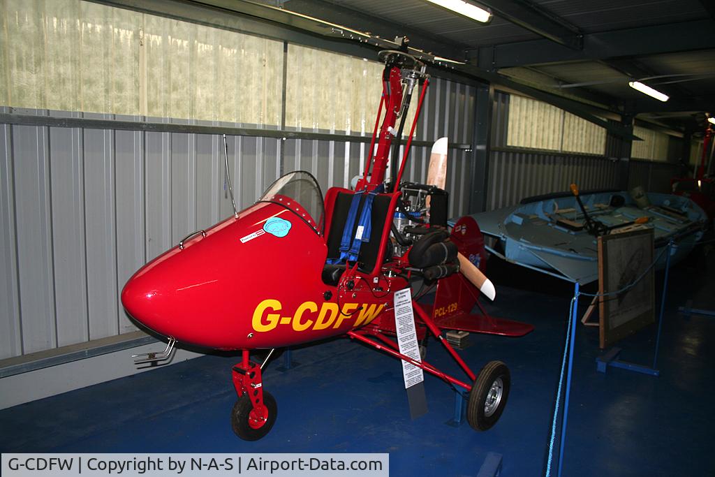 G-CDFW, 2004 Lovegrove Pc SHEFFY GYROPLANE C/N PFA G/19-1366, Preserved at Flixton