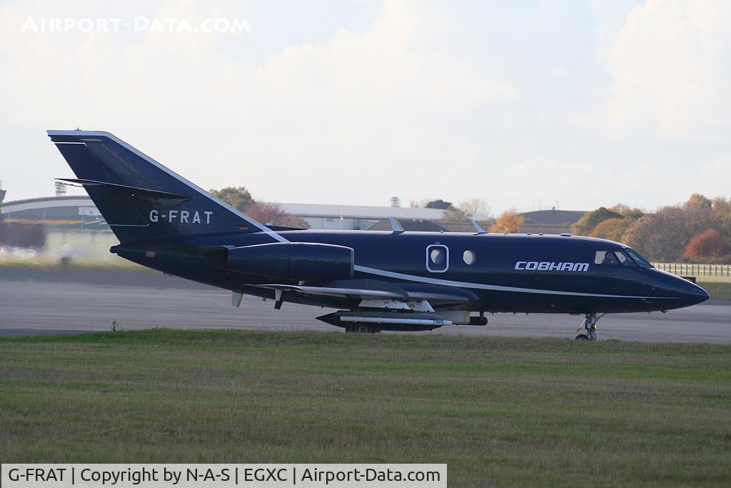 G-FRAT, 1967 Dassault Falcon (Mystere) 20DC C/N 87, Lining up