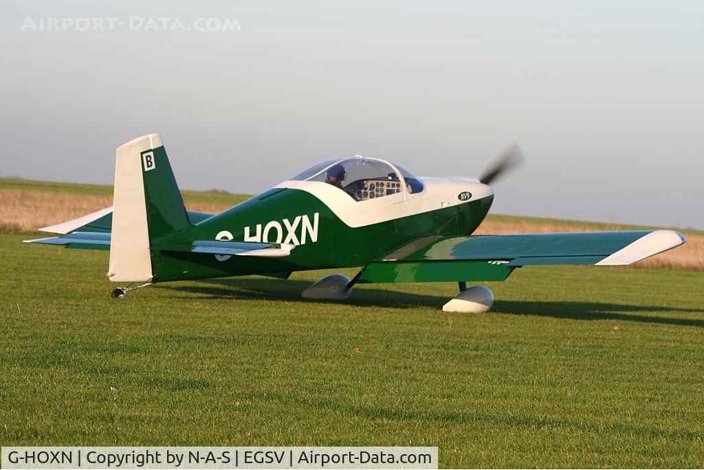 G-HOXN, 2007 Vans RV-9 C/N PFA 320-14229, Visitor