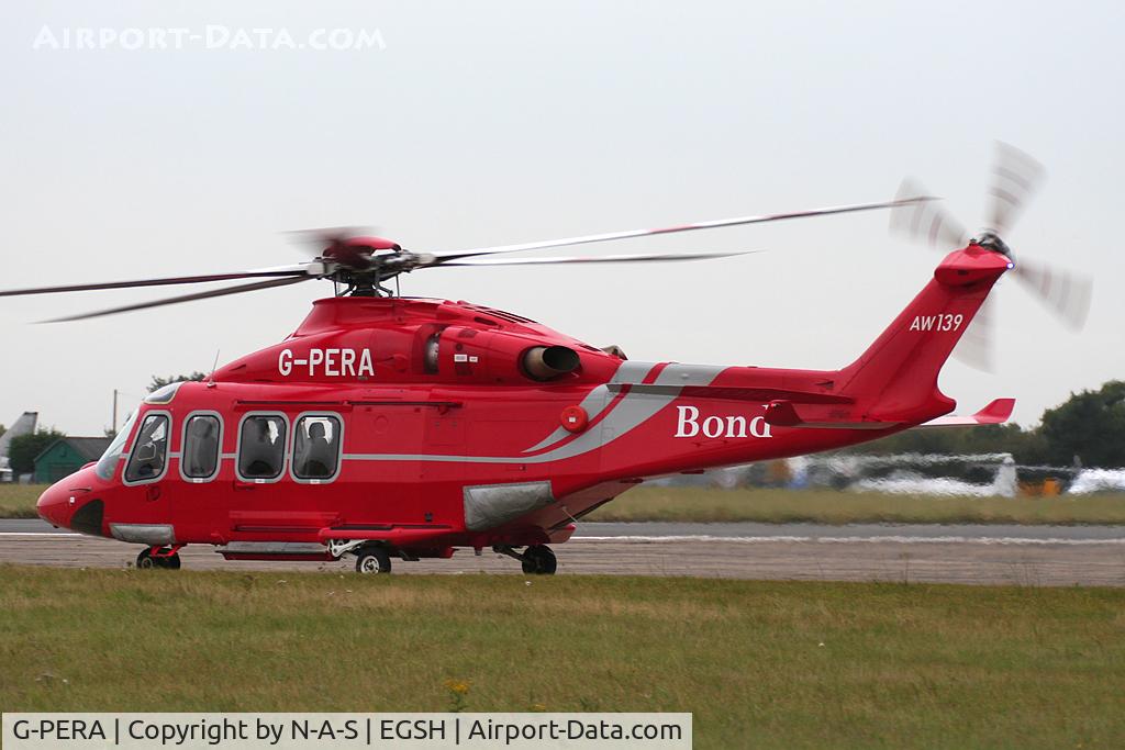 G-PERA, 2010 AgustaWestland AW-139 C/N 31322, Based