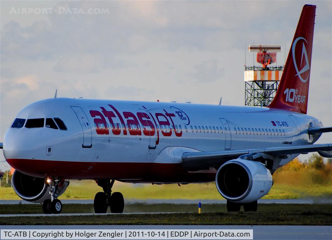 TC-ATB, 2001 Airbus A321-211 C/N 1503, Taxi from rwy 08L via A5 to November.....