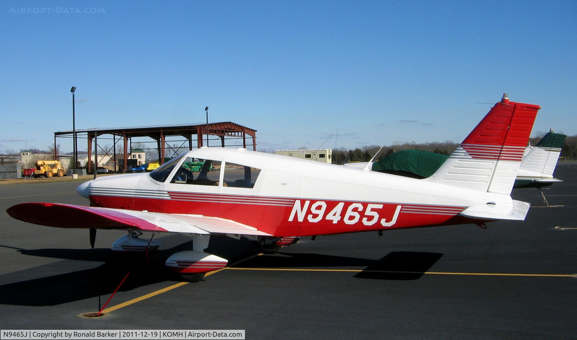 N9465J, 1966 Piper PA-28-180 C/N 28-3579, Orange