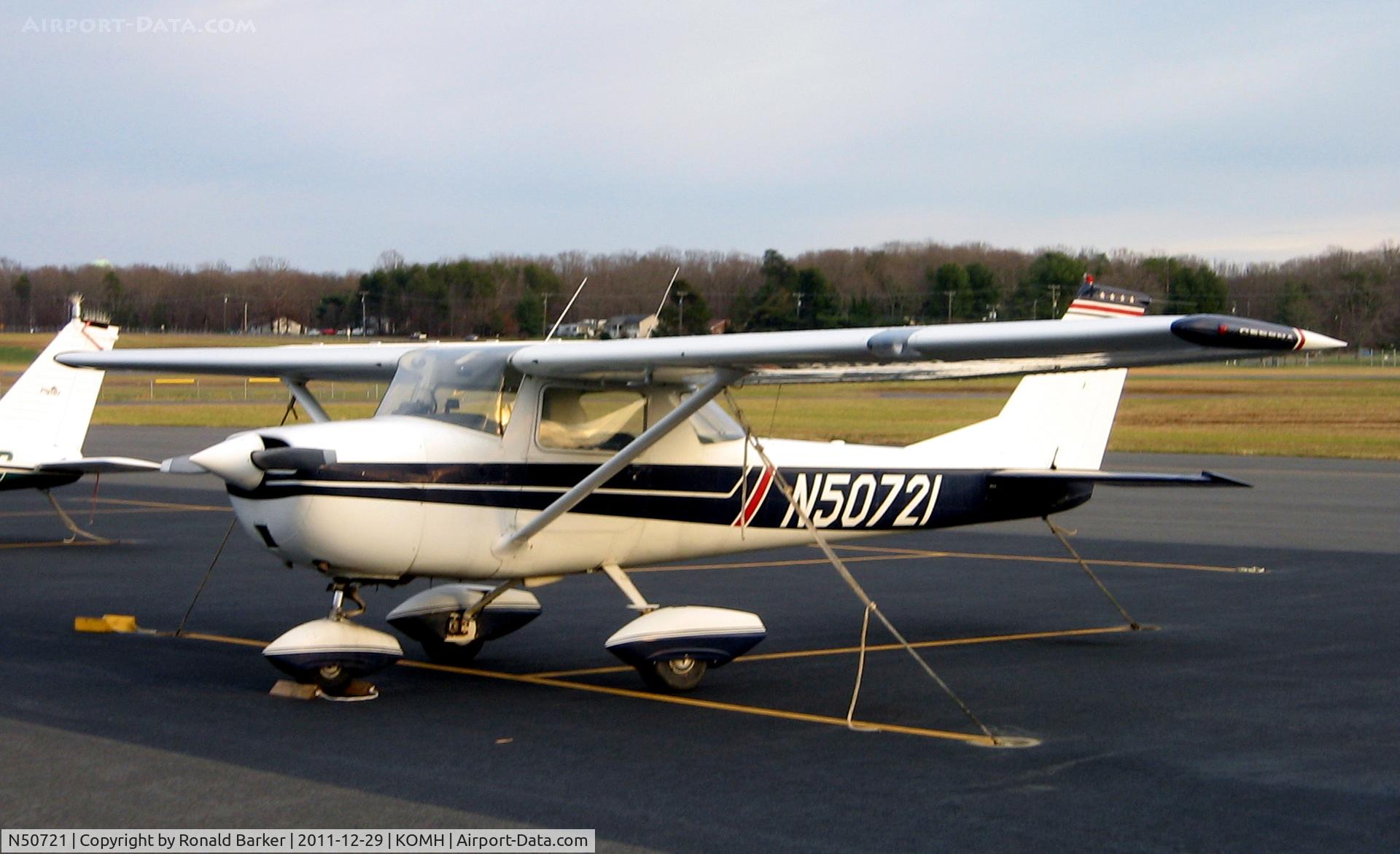 N50721, 1968 Cessna 150J C/N 15069507, Orange