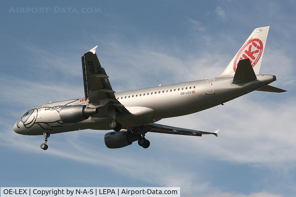 OE-LEX, 2006 Airbus A320-214 C/N 2867, Arriving