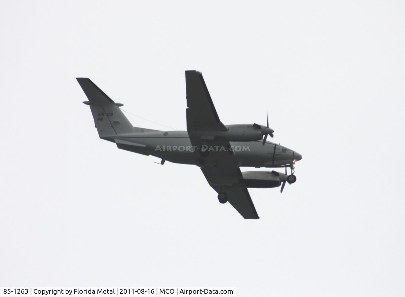 85-1263, 1985 Beech C-12F Huron C/N BP-054, C-12F Huron