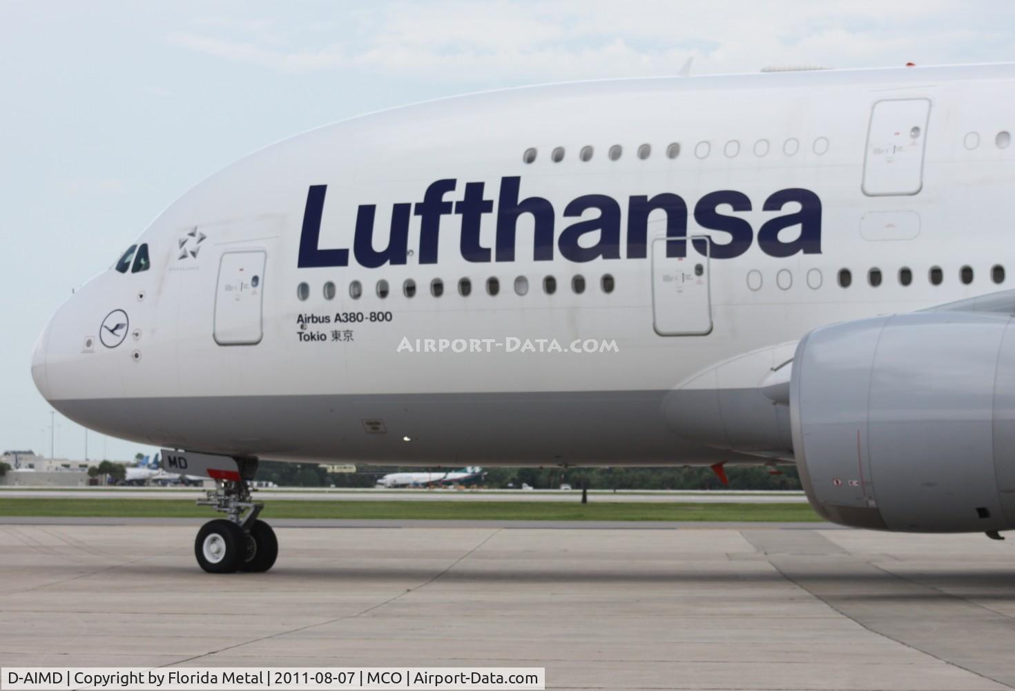 D-AIMD, 2010 Airbus A380-841 C/N 048, Lufthansa A380