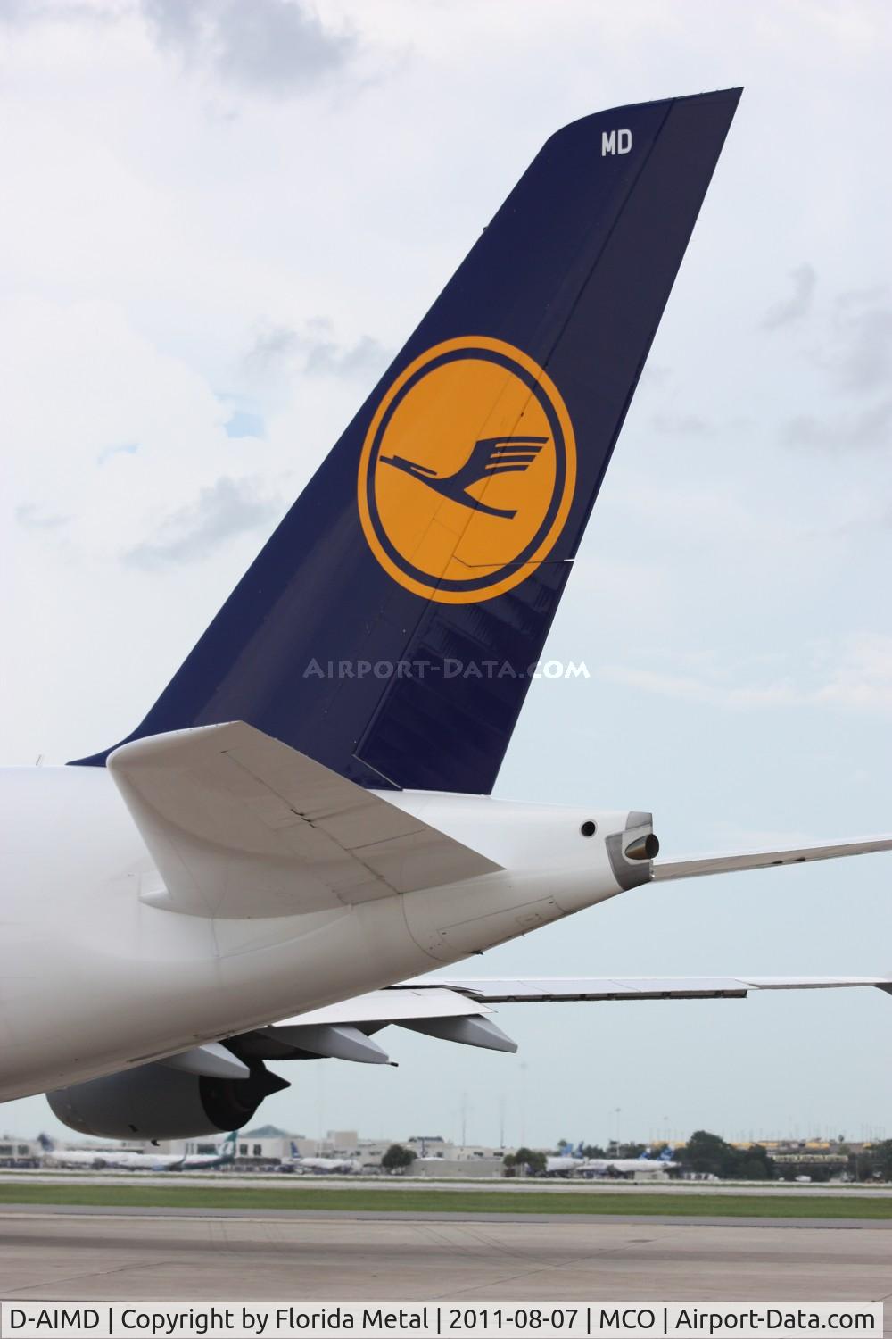 D-AIMD, 2010 Airbus A380-841 C/N 048, Lufthansa A380 tall tail