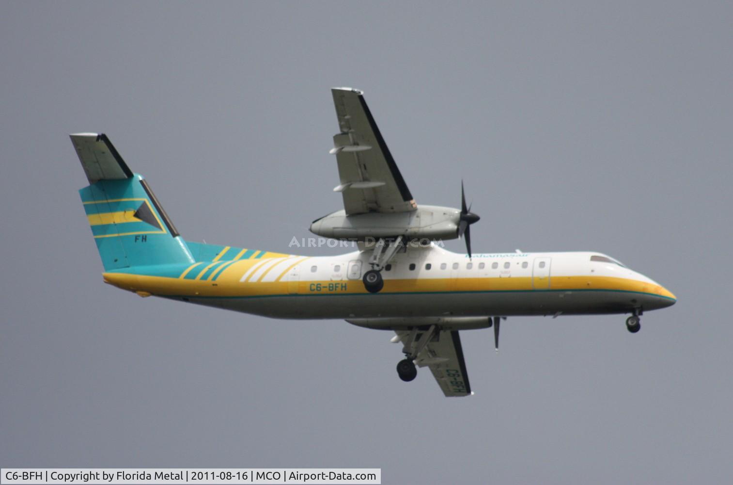 C6-BFH, 1991 De Havilland Canada DHC-8-300 Dash 8 C/N 291, Bahamas Air Dash 8-300
