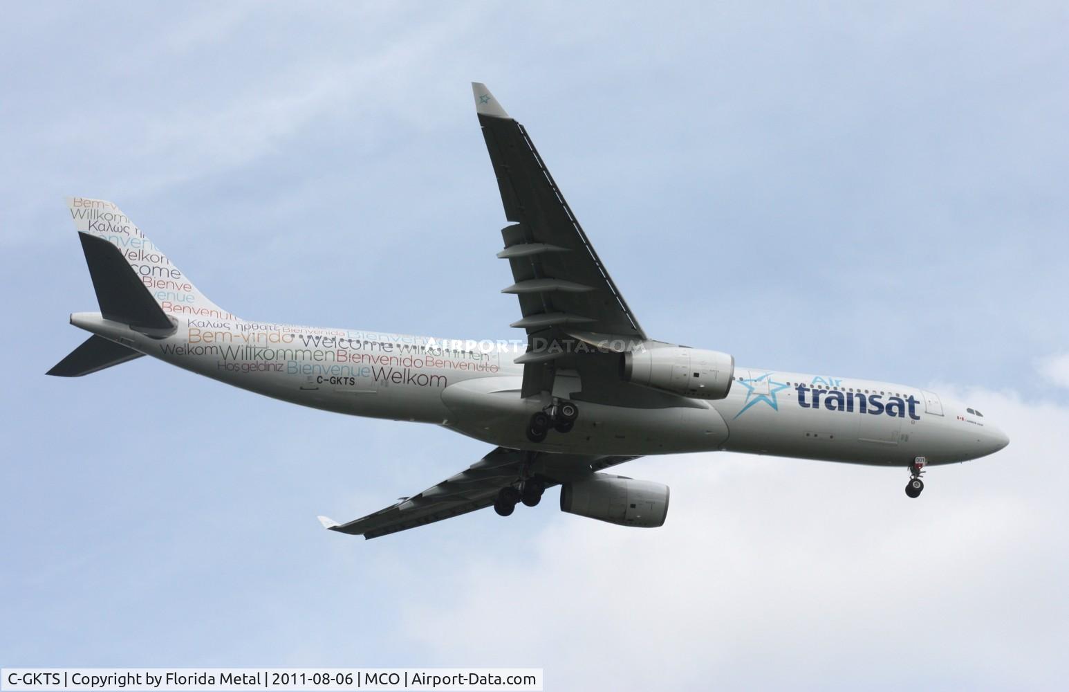 C-GKTS, 1995 Airbus A330-342 C/N 111, Air Transat 