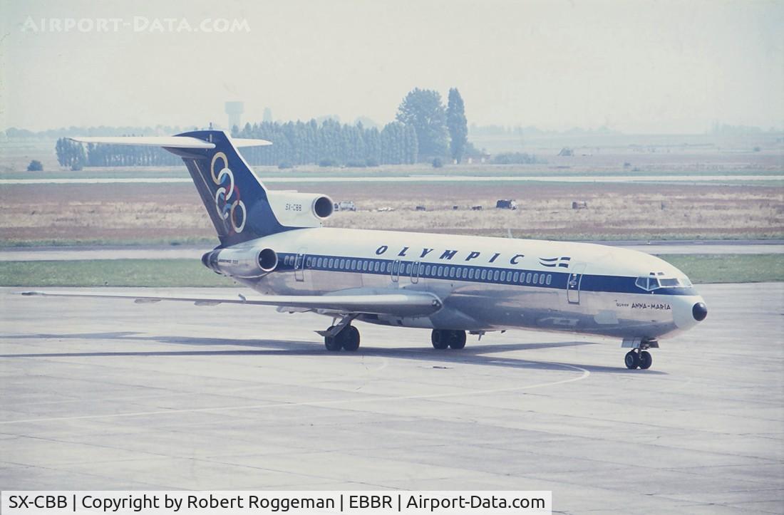 SX-CBB, 1968 Boeing 727-284 C/N 20004, OLYMPIC.Late 1960's.Named QUEEN ANNA-MARIA.