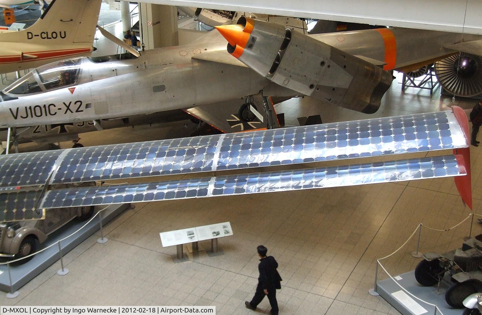 D-MXOL, 1983 Rochelt Solair 1 C/N V1, Rochelt Solair 1 at the Deutsches Museum, München (Munich)