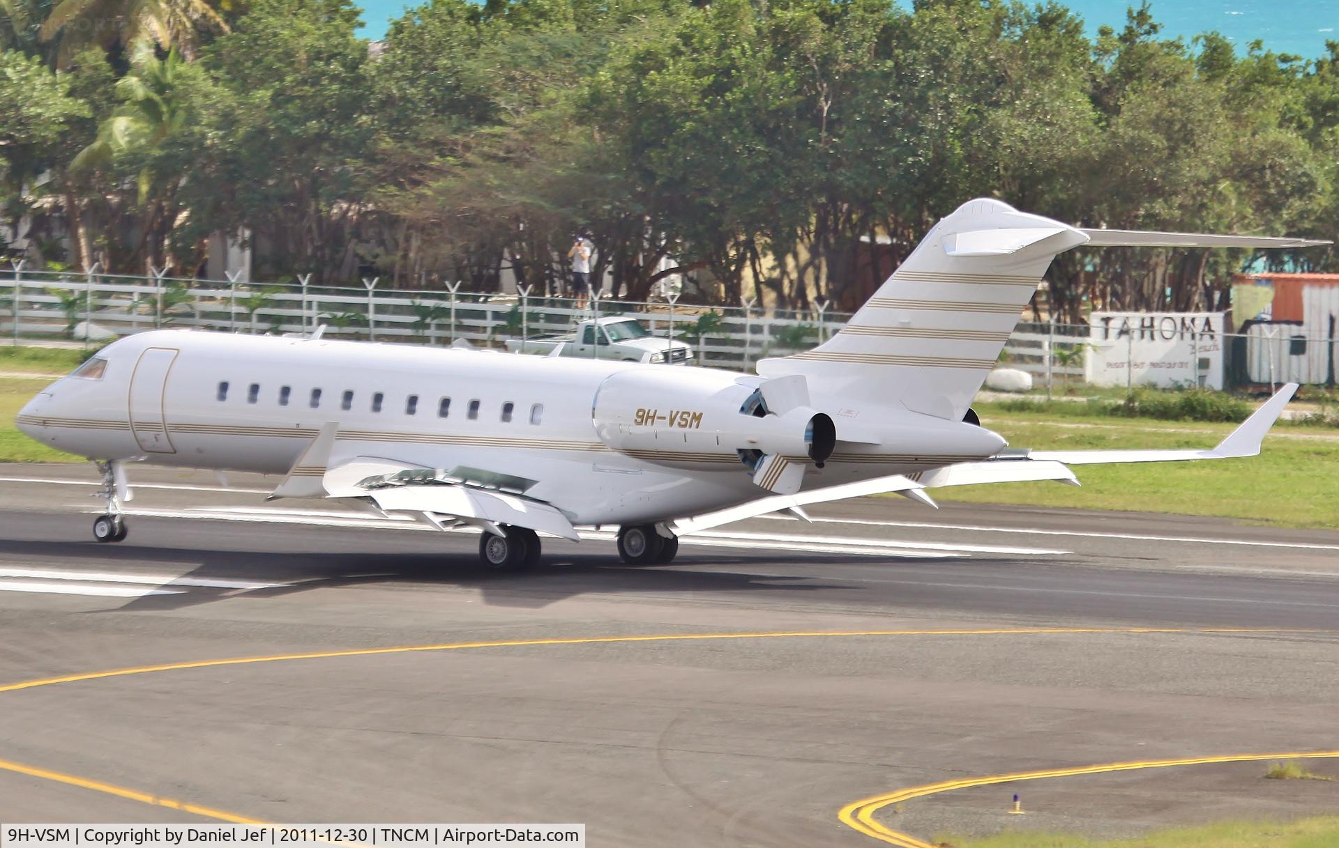 9H-VSM, 2010 Bombardier BD-700-1A11 Global 5000 C/N 9430, 9H-VSM at TNCM