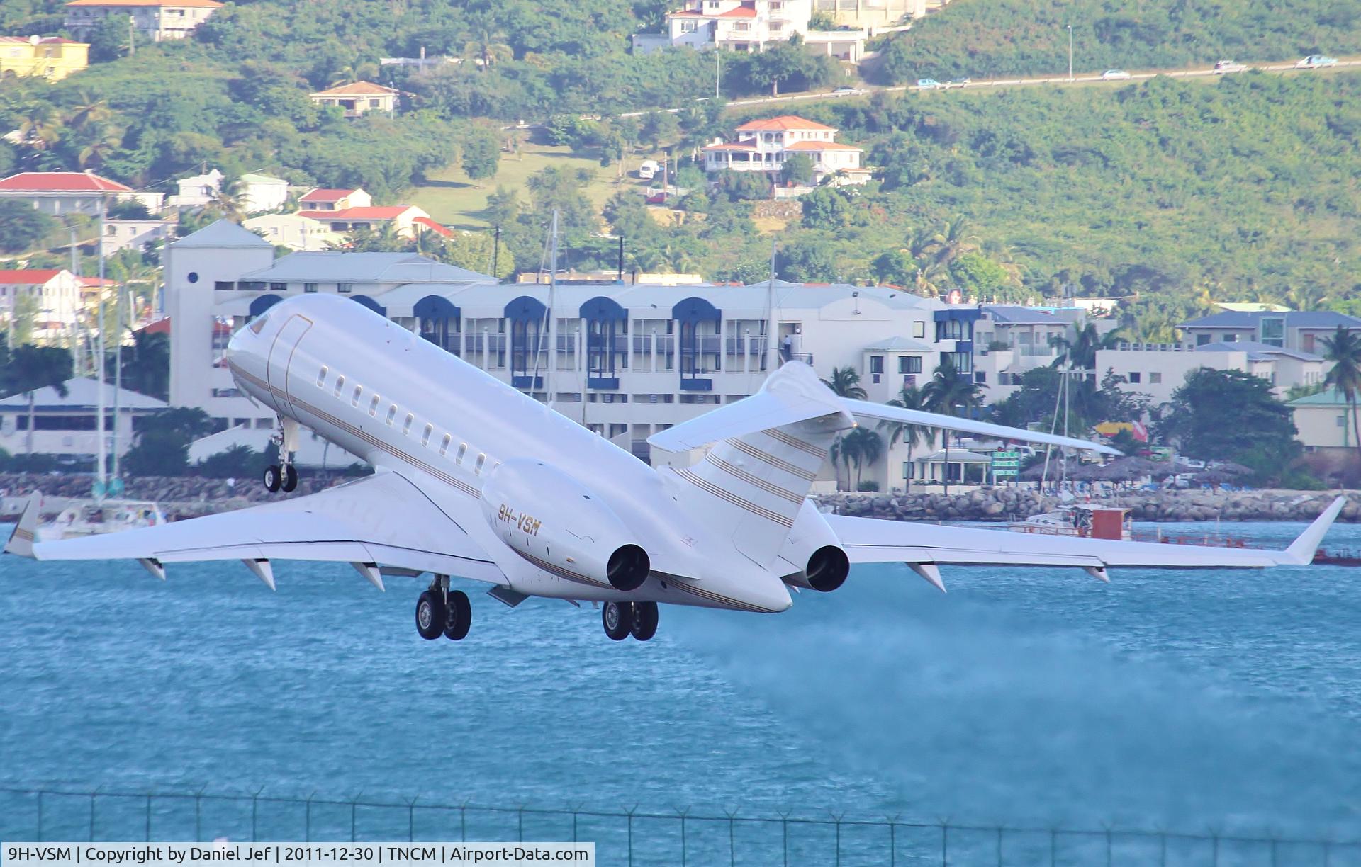 9H-VSM, 2010 Bombardier BD-700-1A11 Global 5000 C/N 9430, 9H-VSM at TNCM