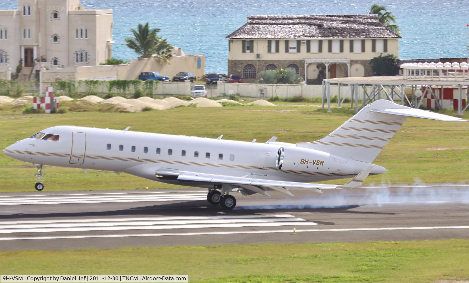 9H-VSM, 2010 Bombardier BD-700-1A11 Global 5000 C/N 9430, 9H-VSM