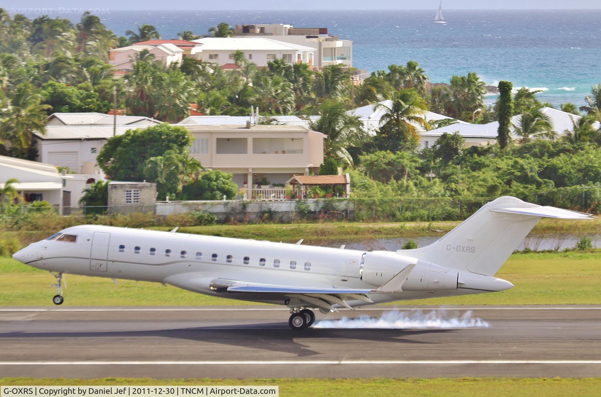 G-OXRS, 2009 Bombardier BD-700-1A10 Global Express C/N 9351, G-OXRS