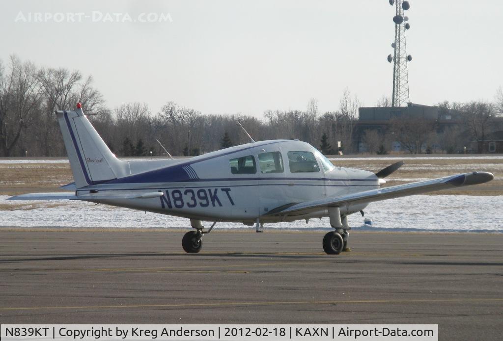 N839KT, 1982 Beech C23 Sundowner 180 C/N M-2352, Beech C23 Sundowner on the line.