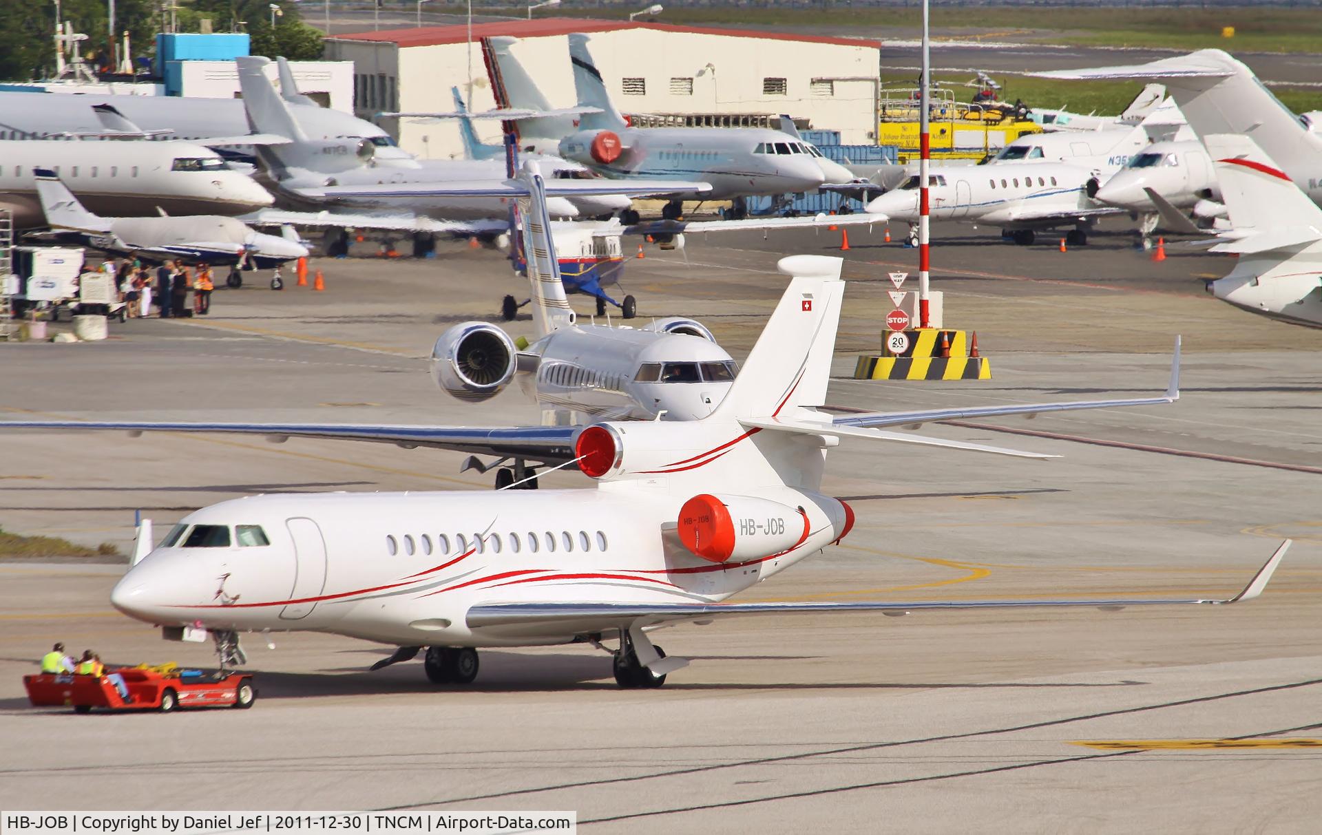 HB-JOB, 2009 Dassault Falcon 7X C/N 080, HB-JOB