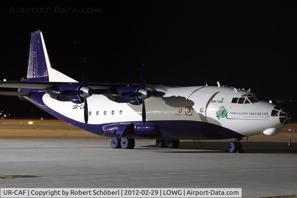UR-CAF, 1963 Antonov An-12BP C/N 3341209, UR-CAF