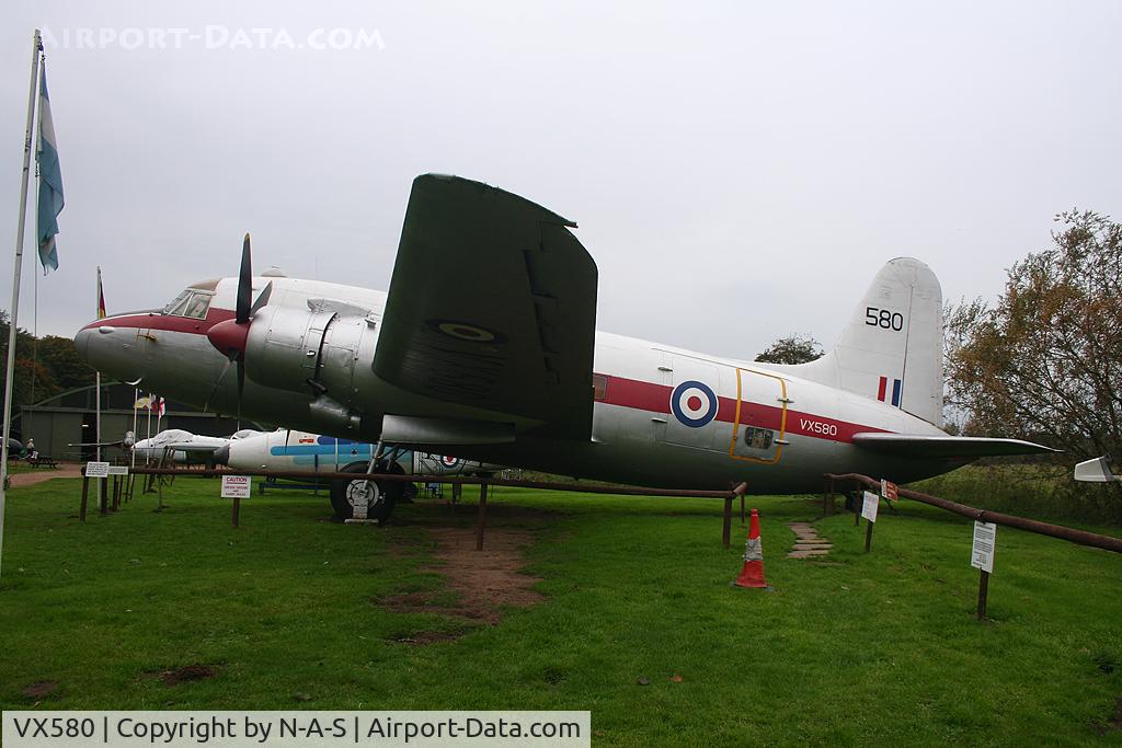 VX580, 1950 Vickers 659 Valetta C2 C/N 432, Preserved at Flixton