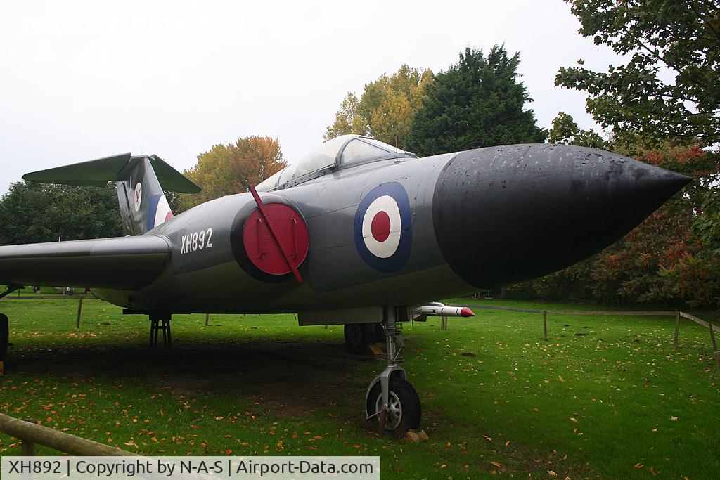 XH892, 1958 Gloster Javelin FAW.9R C/N 11329, Preserved Flixton