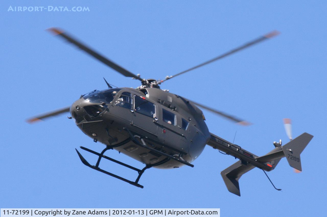 11-72199, 2011 Eurocopter UH-72A Lakota C/N 9462, UH-72 Lakota departing Grand Prairie Municipal