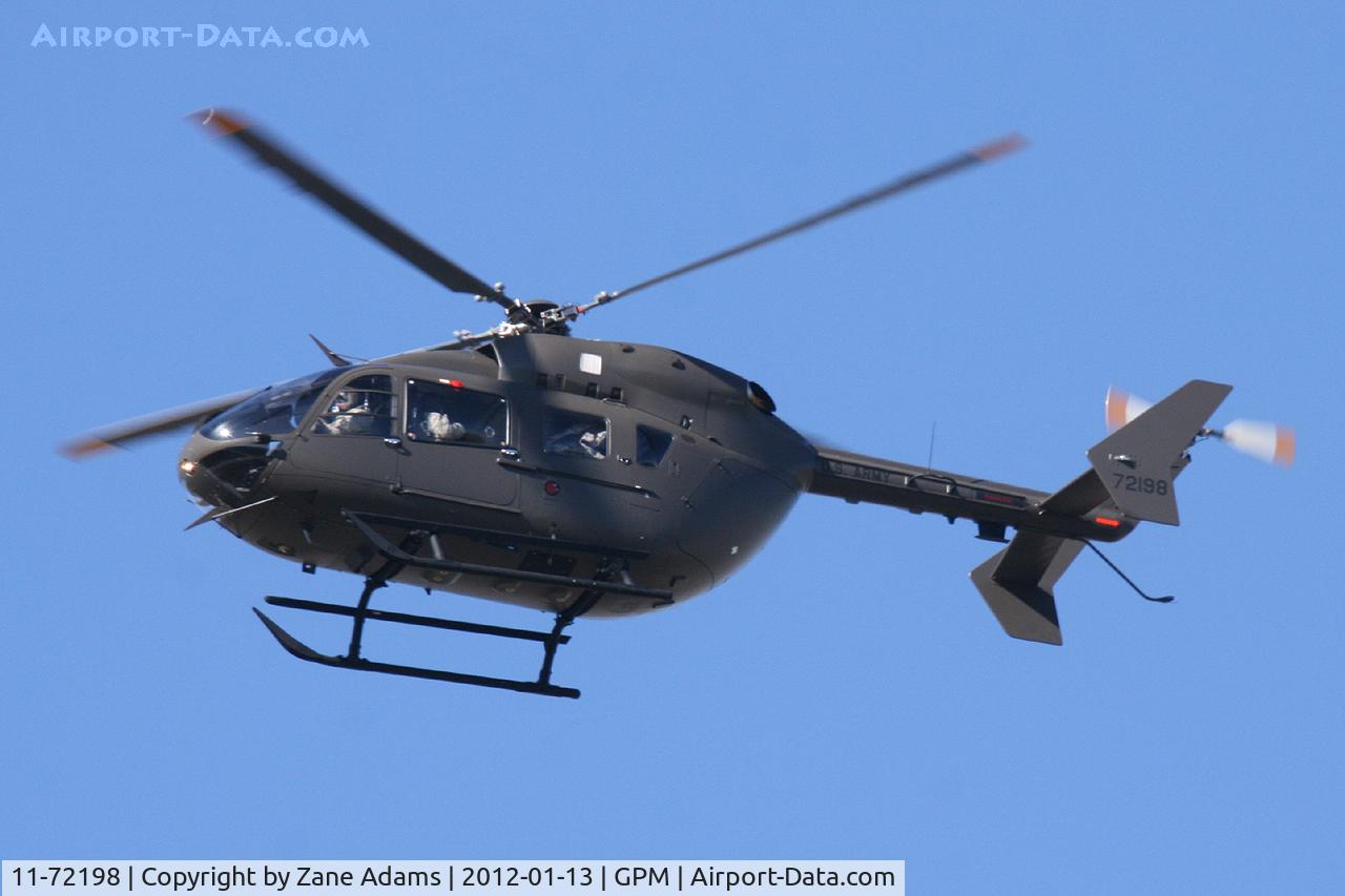 11-72198, 2011 Eurocopter UH-72A Lakota C/N 9461, UH-72 Lakota departing Grand Prairie Municipal