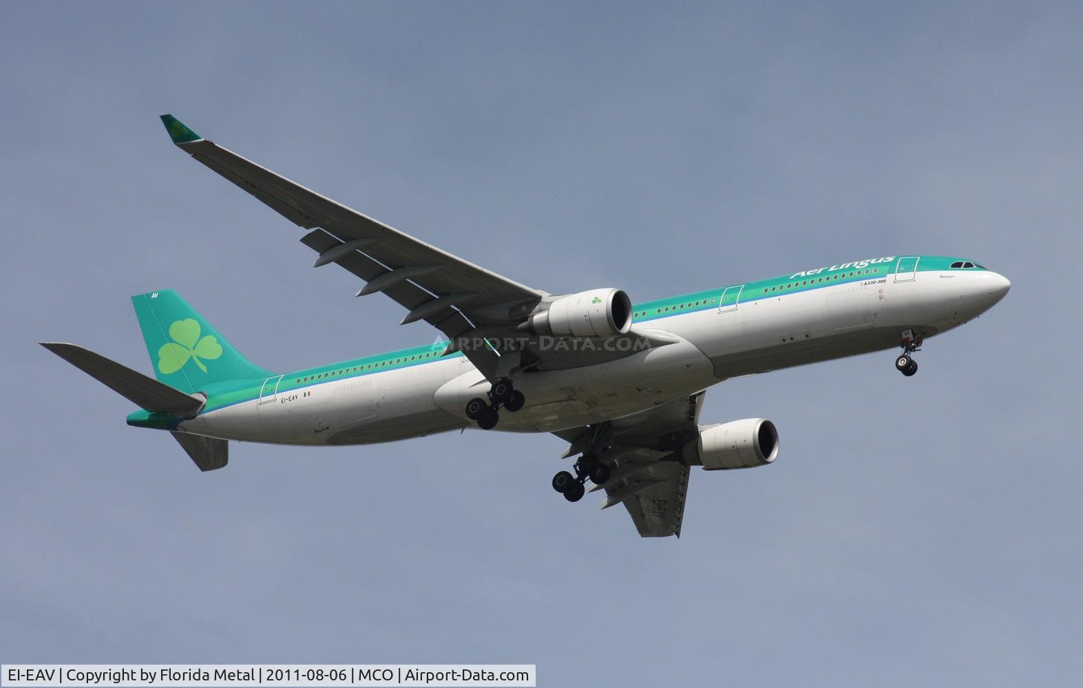 EI-EAV, 2009 Airbus A330-302 C/N 985, Aer Lingus A330