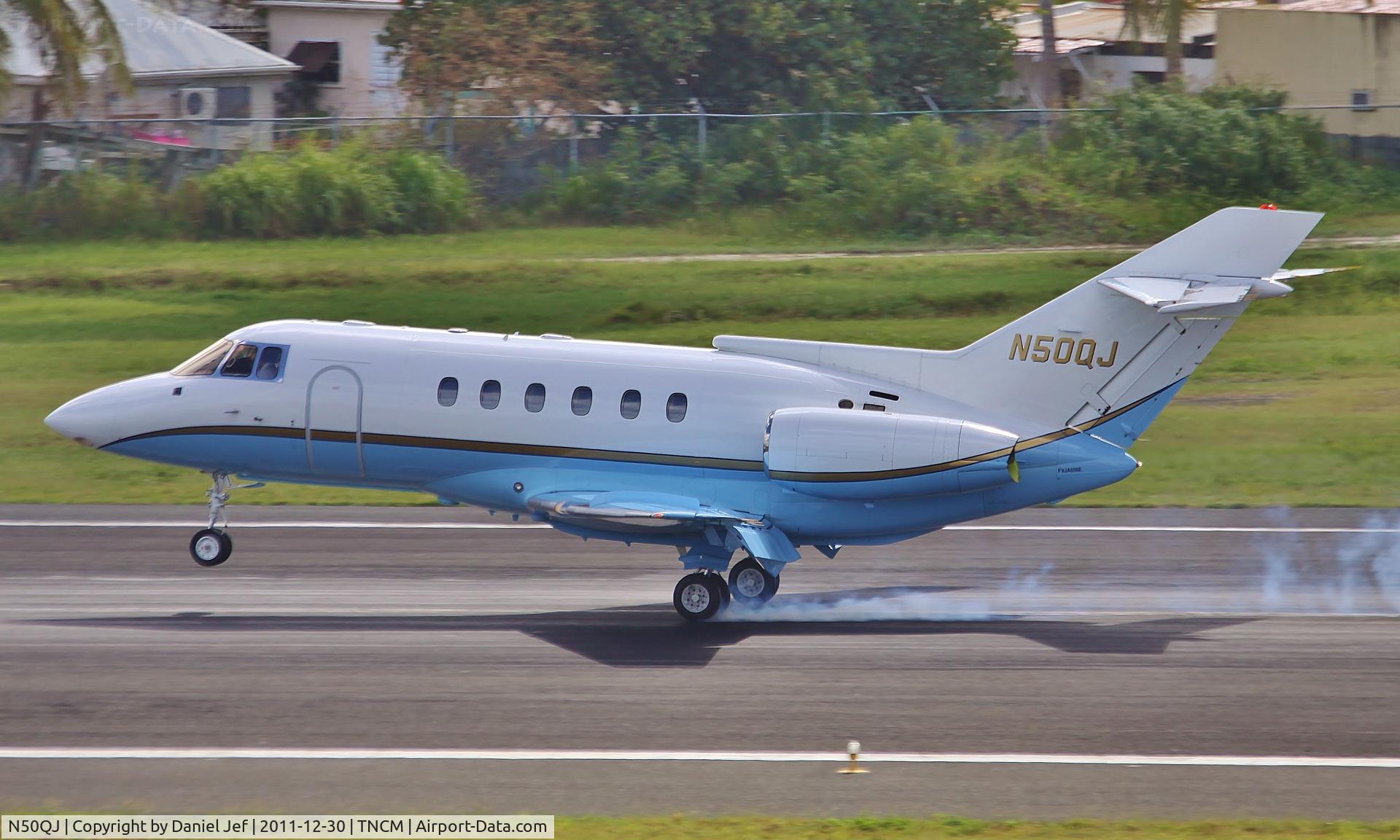 N50QJ, British Aerospace BAe.125 Series 800A C/N 258216, N50QJ