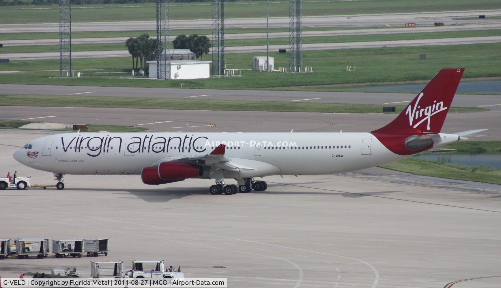 G-VELD, 1998 Airbus A340-313X C/N 214, Virgin A340