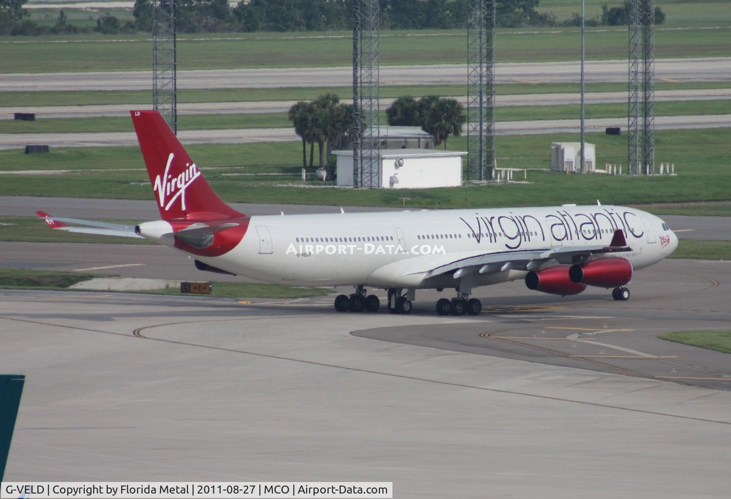 G-VELD, 1998 Airbus A340-313X C/N 214, Virgin A340