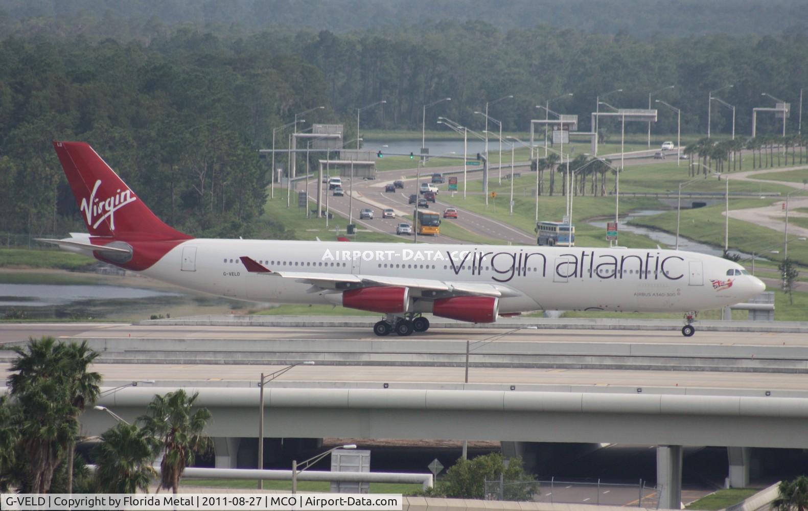 G-VELD, 1998 Airbus A340-313X C/N 214, Virgin A340