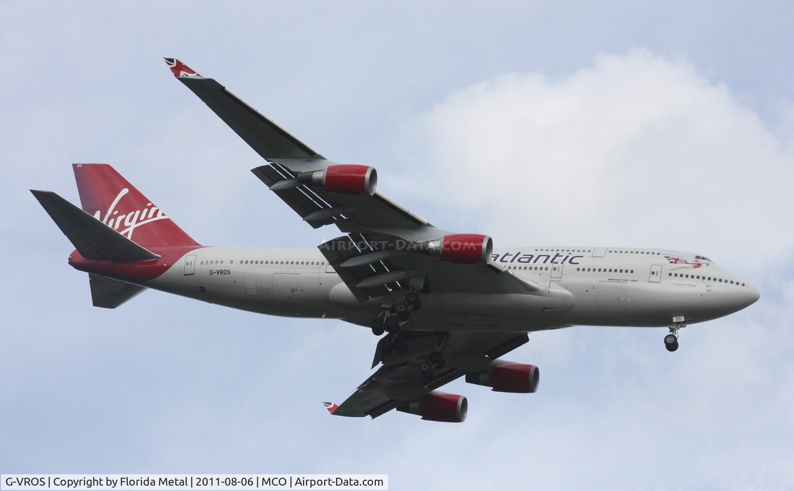 G-VROS, 2001 Boeing 747-443 C/N 30885, Virgin 747