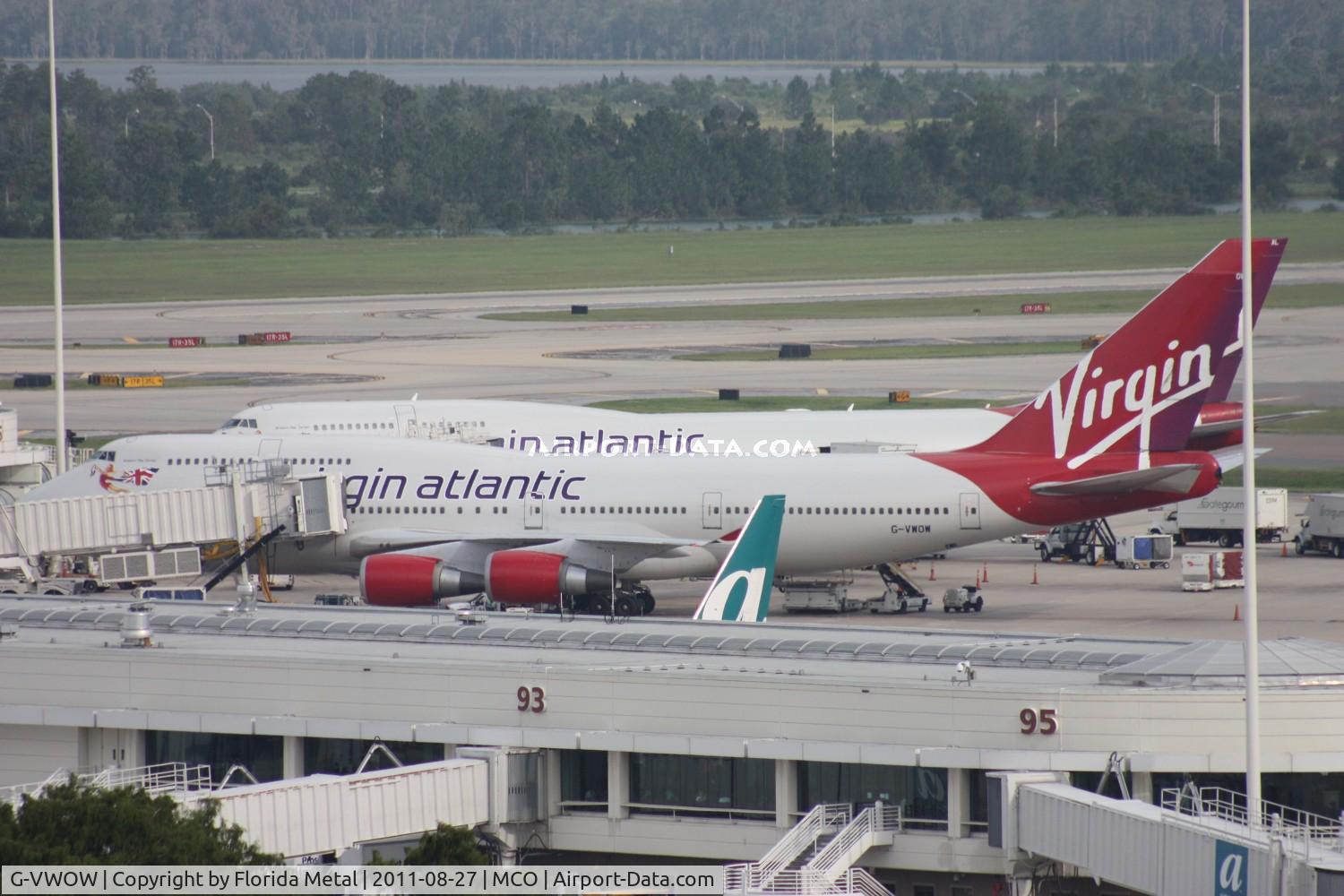 G-VWOW, 2001 Boeing 747-41R C/N 32745, Virgin 747-400