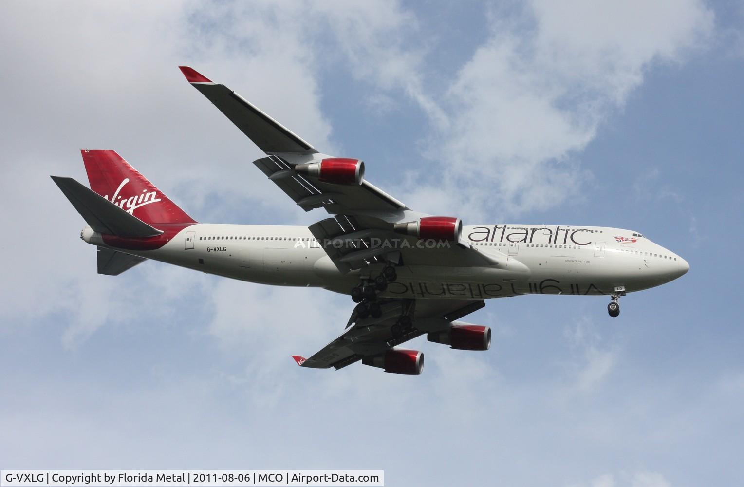 G-VXLG, 1998 Boeing 747-41R C/N 29406, Virgin 747