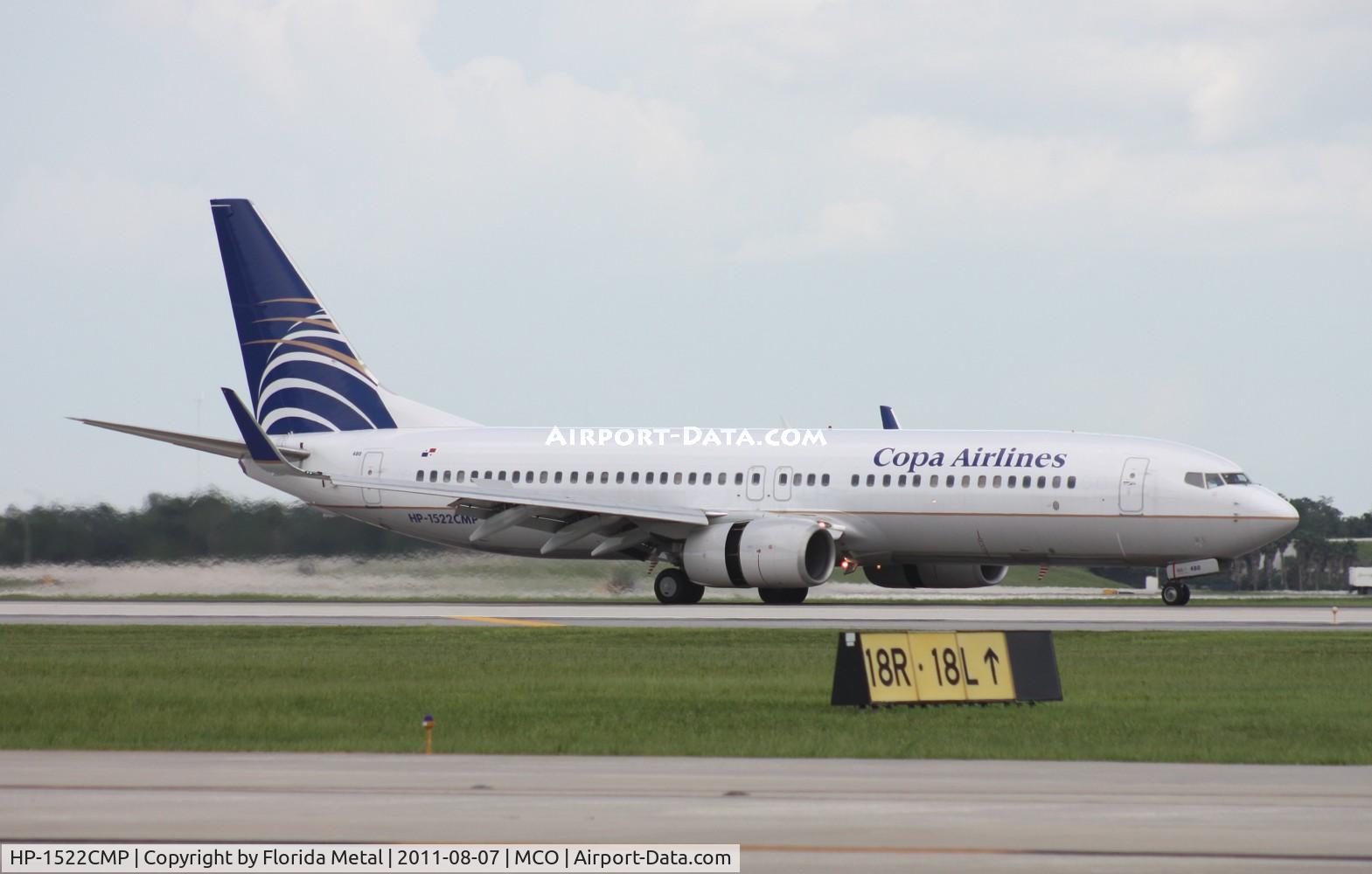 HP-1522CMP, 2003 Boeing 737-8V3 C/N 33709, Copa 737-800