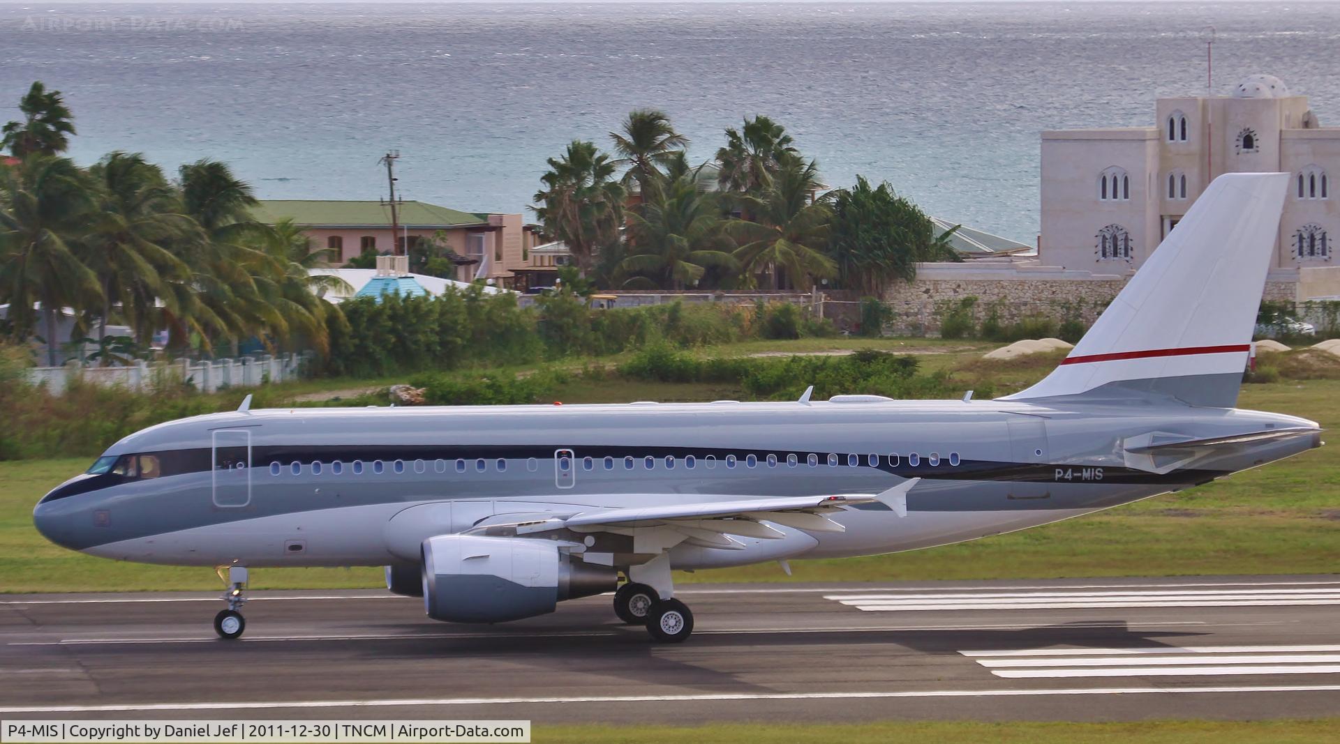 P4-MIS, 2007 Airbus ACJ319 (A319-115/CJ) C/N 3133, P4-MIS