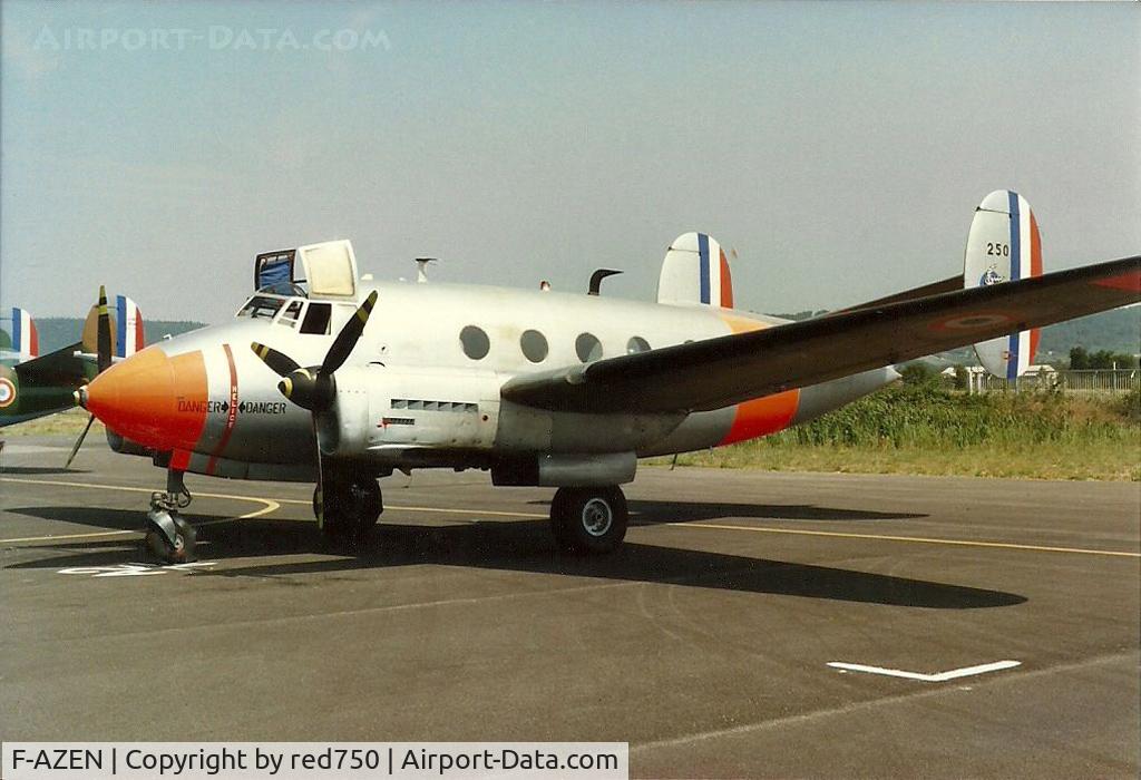 F-AZEN, Dassault MD-312 Flamant C/N 250, Photograph by Edwin van Opstal with permission. Scanned from a color print.