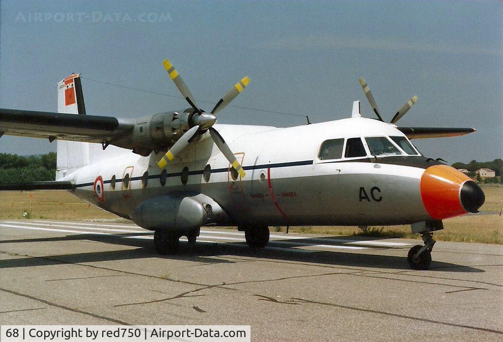 68, Nord N-262D-51 C/N 68, Photograph by Edwin van Opstal with permission. Scanned from a color print.