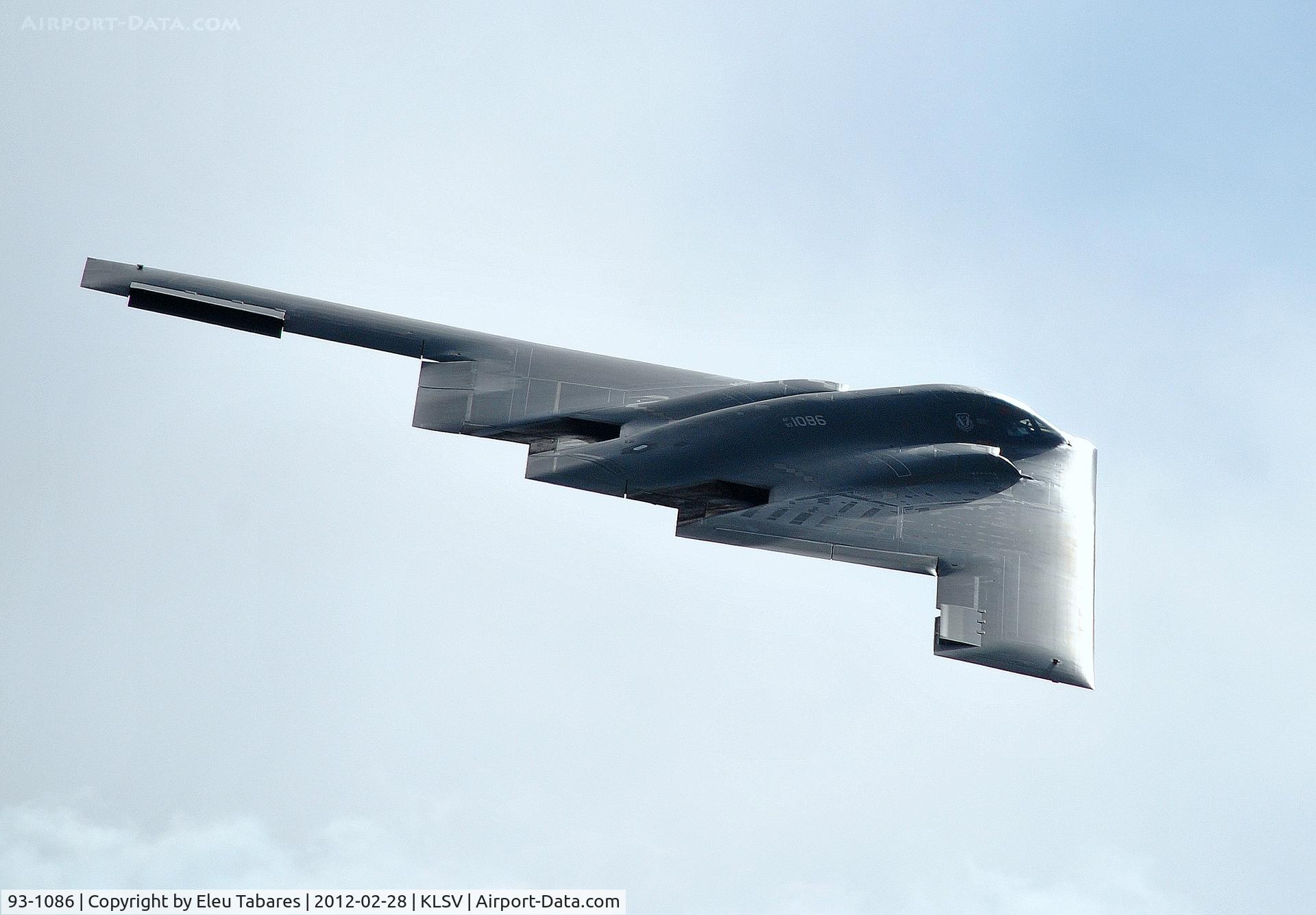 93-1086, 1993 Northrop Grumman B-2A Spirit C/N 1019/AV-19, Taken during Red Flag Exercise at Nellis Air Force Base, Nevada.