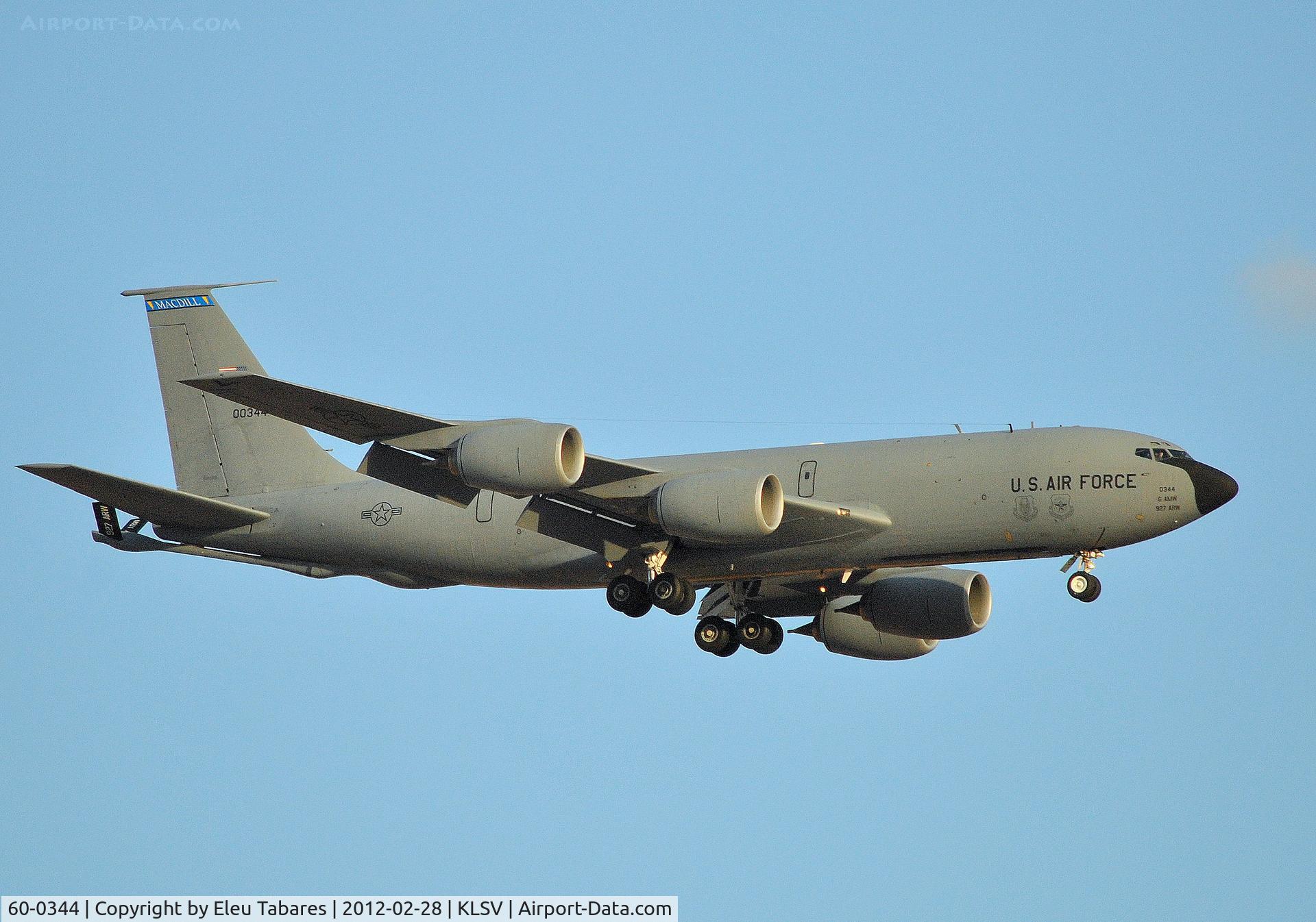 60-0344, 1960 Boeing KC-135T Stratotanker C/N 18119, Taken during Red Flag Exercise at Nellis Air Force Base, Nevada.