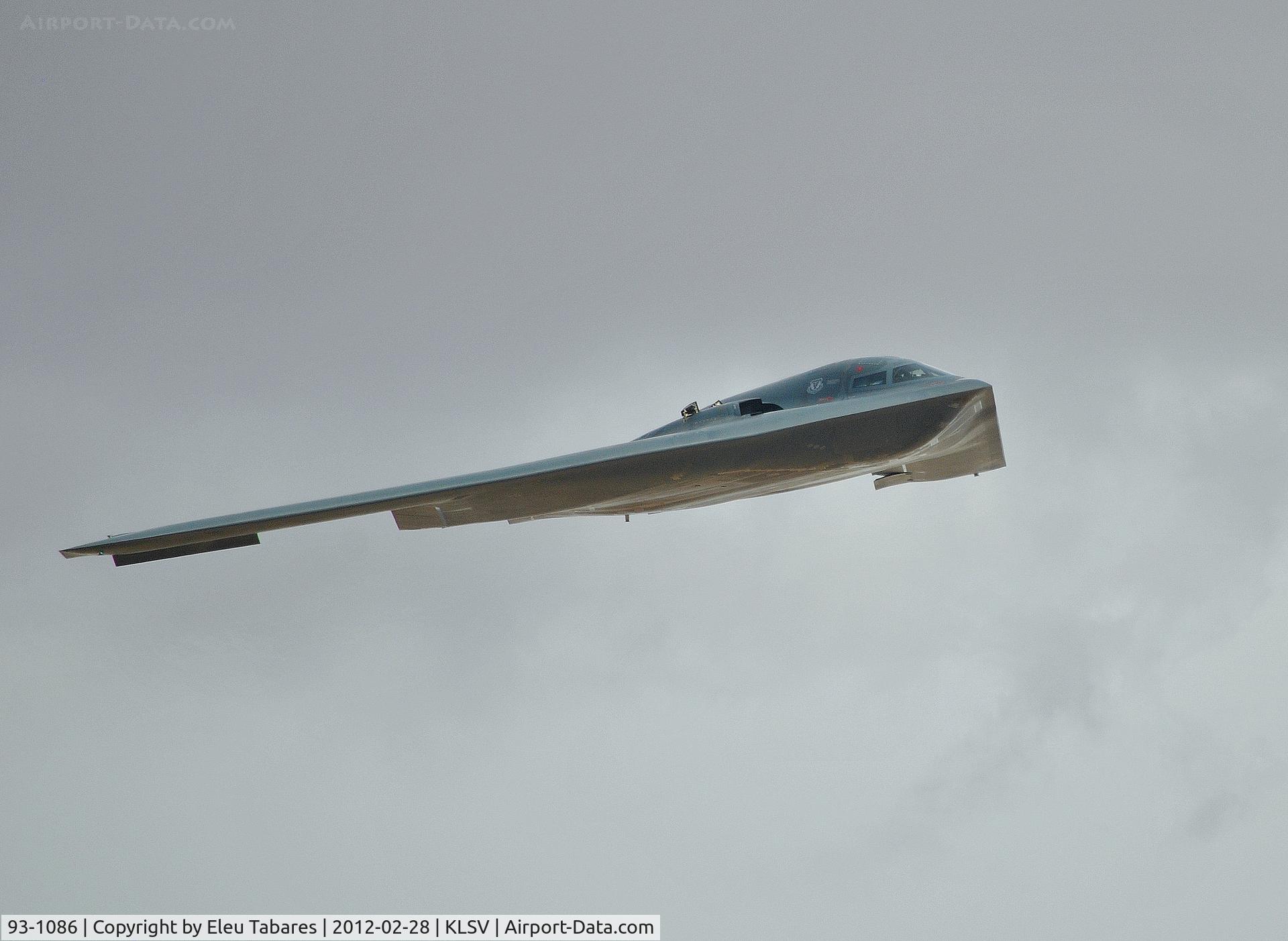 93-1086, 1993 Northrop Grumman B-2A Spirit C/N 1019/AV-19, Taken during Red Flag Exercise at Nellis Air Force Base, Nevada.