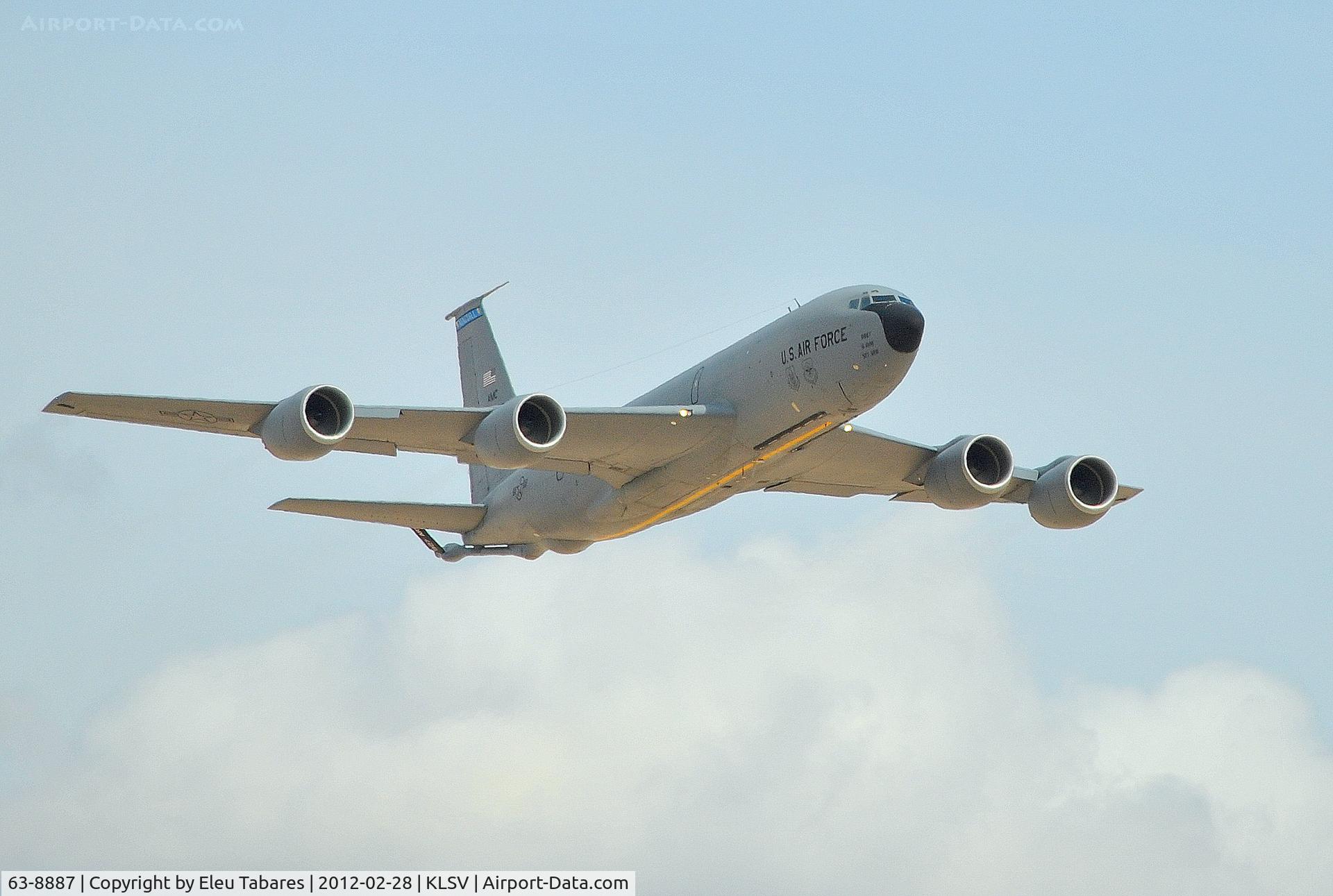 63-8887, 1963 Boeing KC-135R Stratotanker C/N 18735, Taken during Red Flag Exercise at Nellis Air Force Base, Nevada.