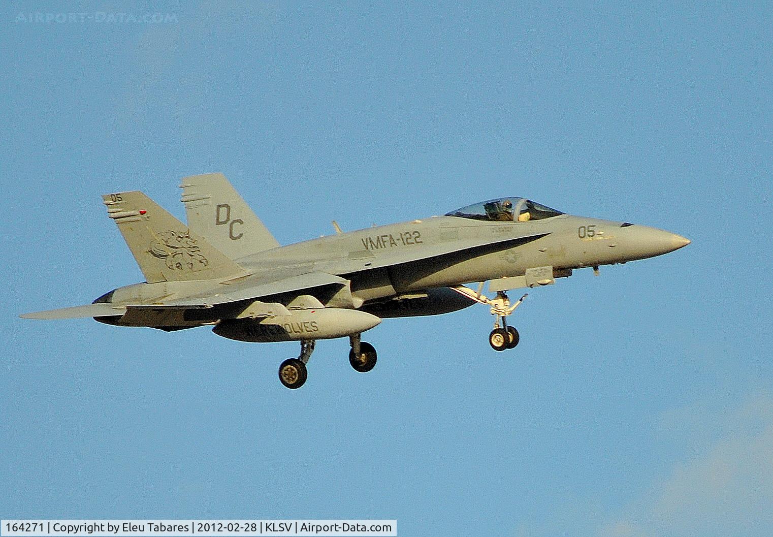 164271, 1991 McDonnell Douglas F/A-18C Hornet C/N 1034/C249, Taken during Red Flag Exercise at Nellis Air Force Base, Nevada.