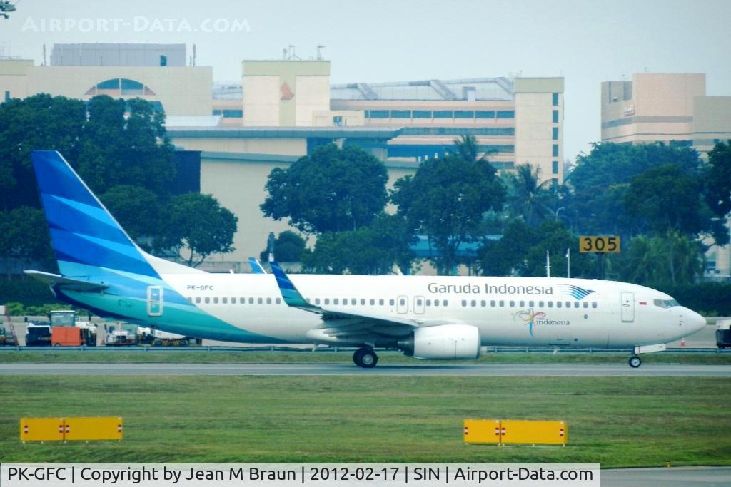PK-GFC, 2010 Boeing 737-86N C/N 39390, 1st flight date 19 July 2010
