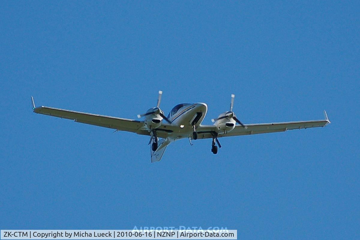ZK-CTM, 2006 Diamond DA-42 Twin Star C/N 42.146, At New Plymouth