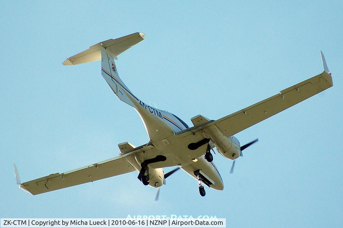 ZK-CTM, 2006 Diamond DA-42 Twin Star C/N 42.146, At New Plymouth