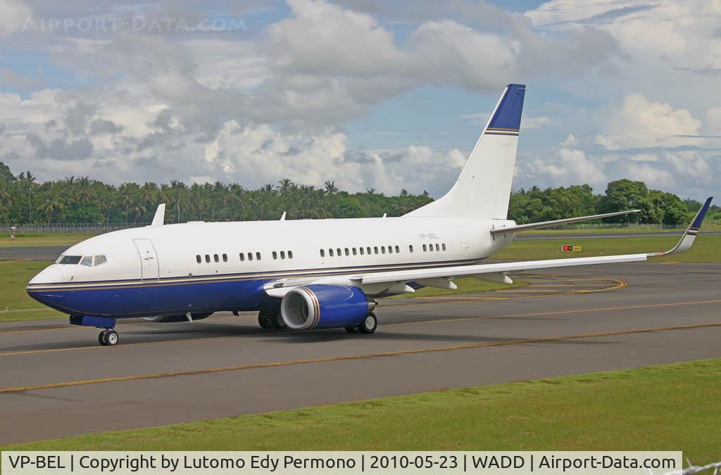 VP-BEL, 1999 Boeing 737-74T BBJ C/N 29139, Orient Global
