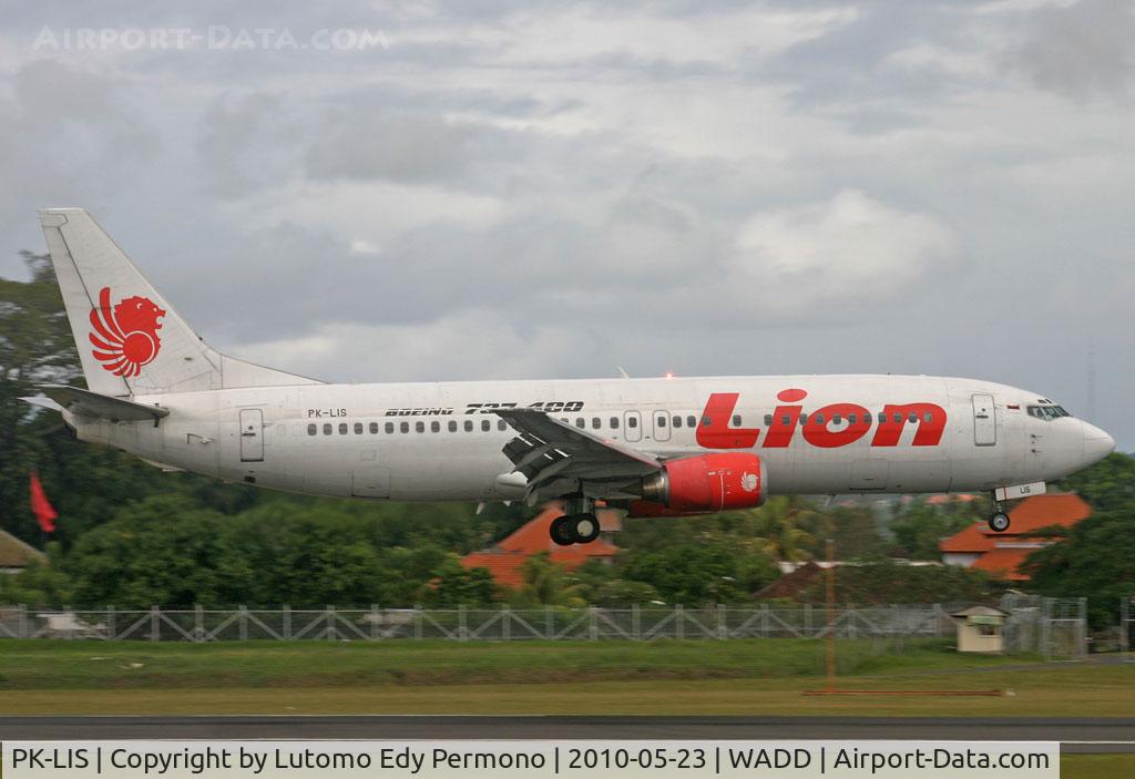 PK-LIS, 1990 Boeing 737-4Y0 C/N 24693, Lion Inter