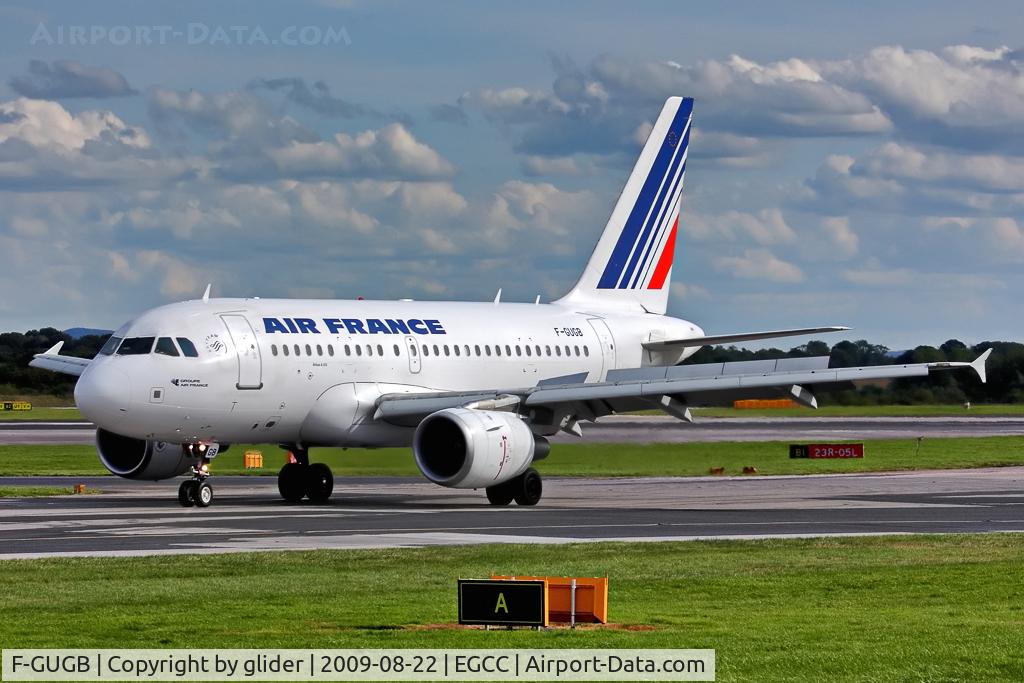 F-GUGB, 2003 Airbus A318-111 C/N 2059, In from Paris