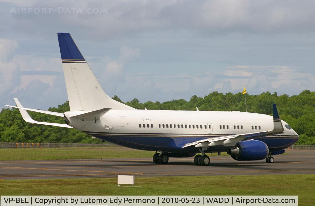 VP-BEL, 1999 Boeing 737-74T BBJ C/N 29139, Aero Global